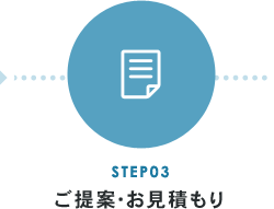 ご提案・お見積もり